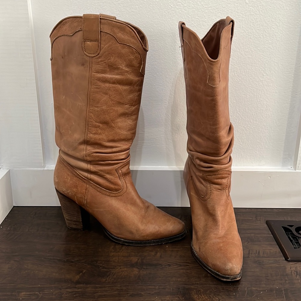 Steve Madden Gesar cowboy boots 👢